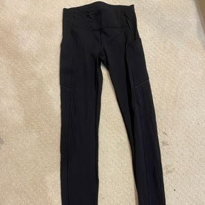 Lululemon Speed Up Tights Size 4 Leggings with Pockets